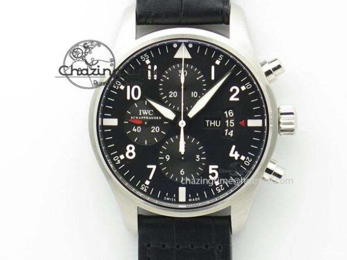MIROTIME 0720 UrbanStyle Aquatimer Automatic IW329002 V6F 1:1 Best Edition Black Dial On SS Bracelet MIYOTA 7317